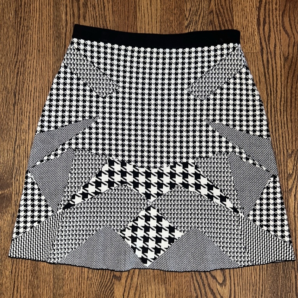 Grace Elements Houndstooth Geometric Pattern Knit… - image 2